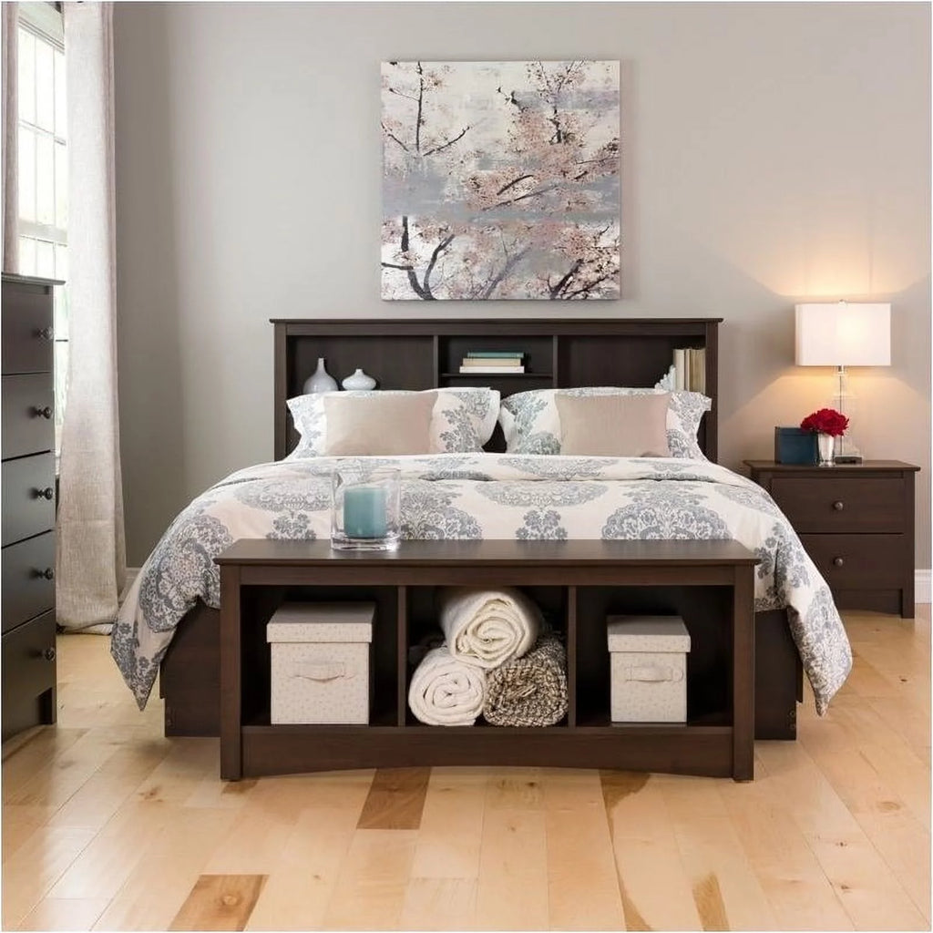 3-Piece Set with 2 Night Tables and 6 Drawer Dresser in Espresso S509716