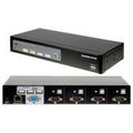 4 Port VGA KVM with Cables H6987