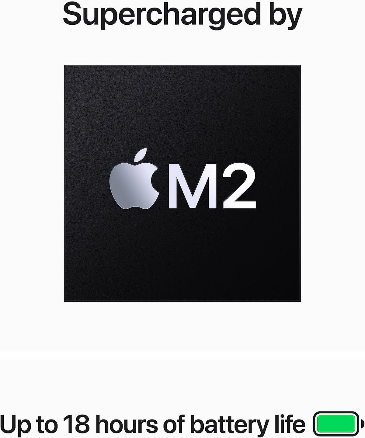 Refurbished 15-inch MacBook Air with M2 Chip, 8GB RAM, 512GB SSD Storage, Midnight R64017