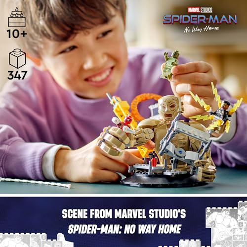 LEGO Marvel Spider-Man vs. Sandman: Final Battle Building Toy Set with Spider-Man Figure M798178