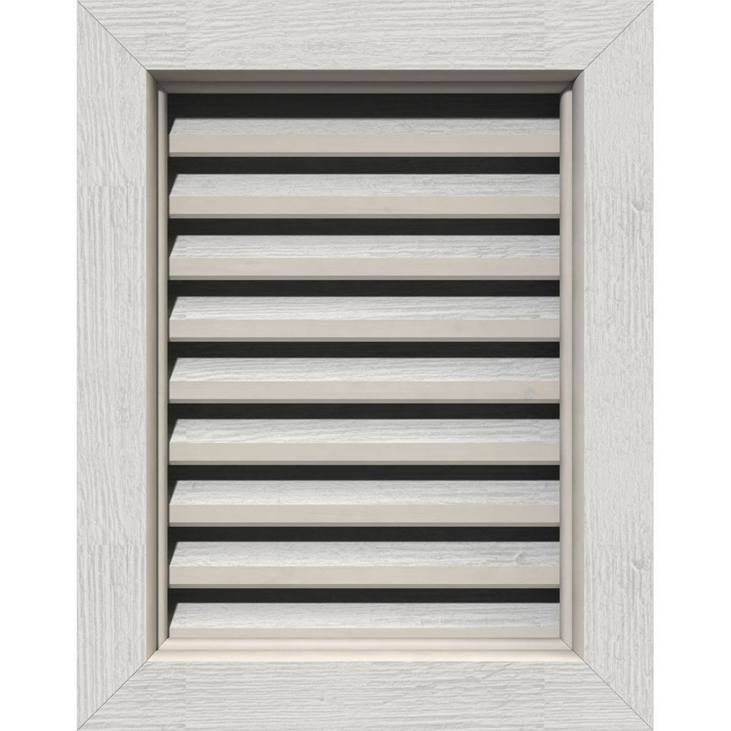 Vertical Gable Vent Primed Functional Rough Saw C8727