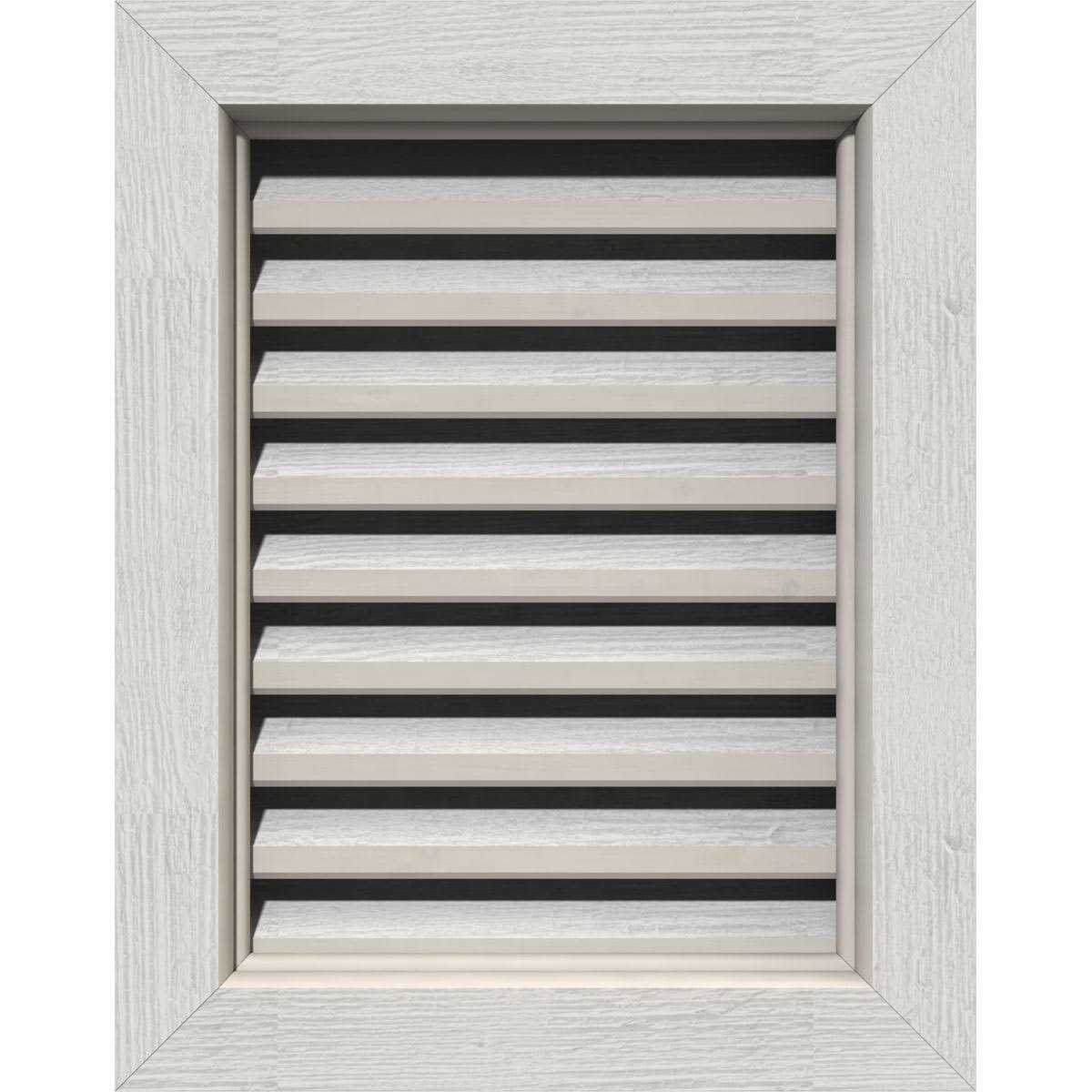 Vertical Gable Vent Primed Functional Rough Saw C8727