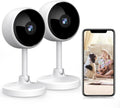 Indoor Security Camera 2 Pack 1080P WiFi Camera with Night Vision Q993042