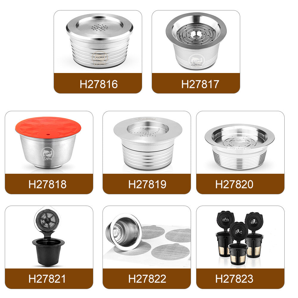 Reusable Stainless Steel Milk Capsule Compatible with Dolce Gusto T902