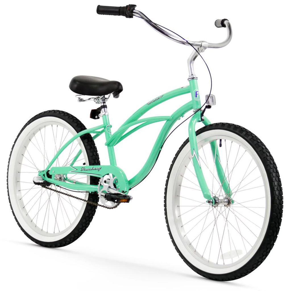 24" Three Speed Mint Green Women's Cruiser Bike Q146284