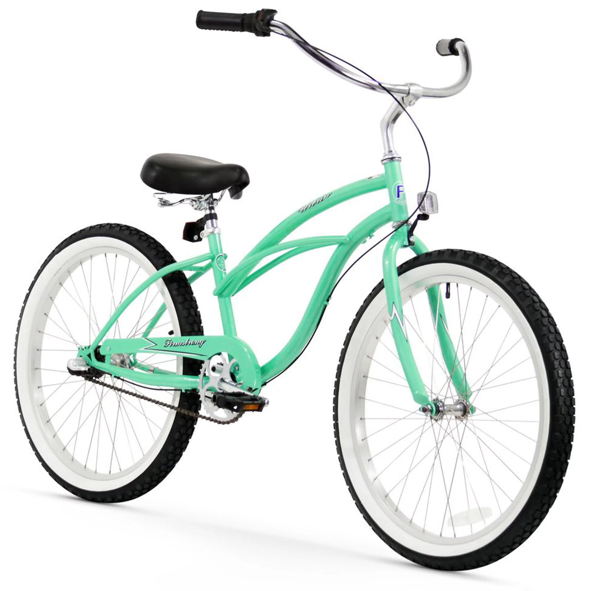 24" Three Speed Mint Green Women's Cruiser Bike Q146284