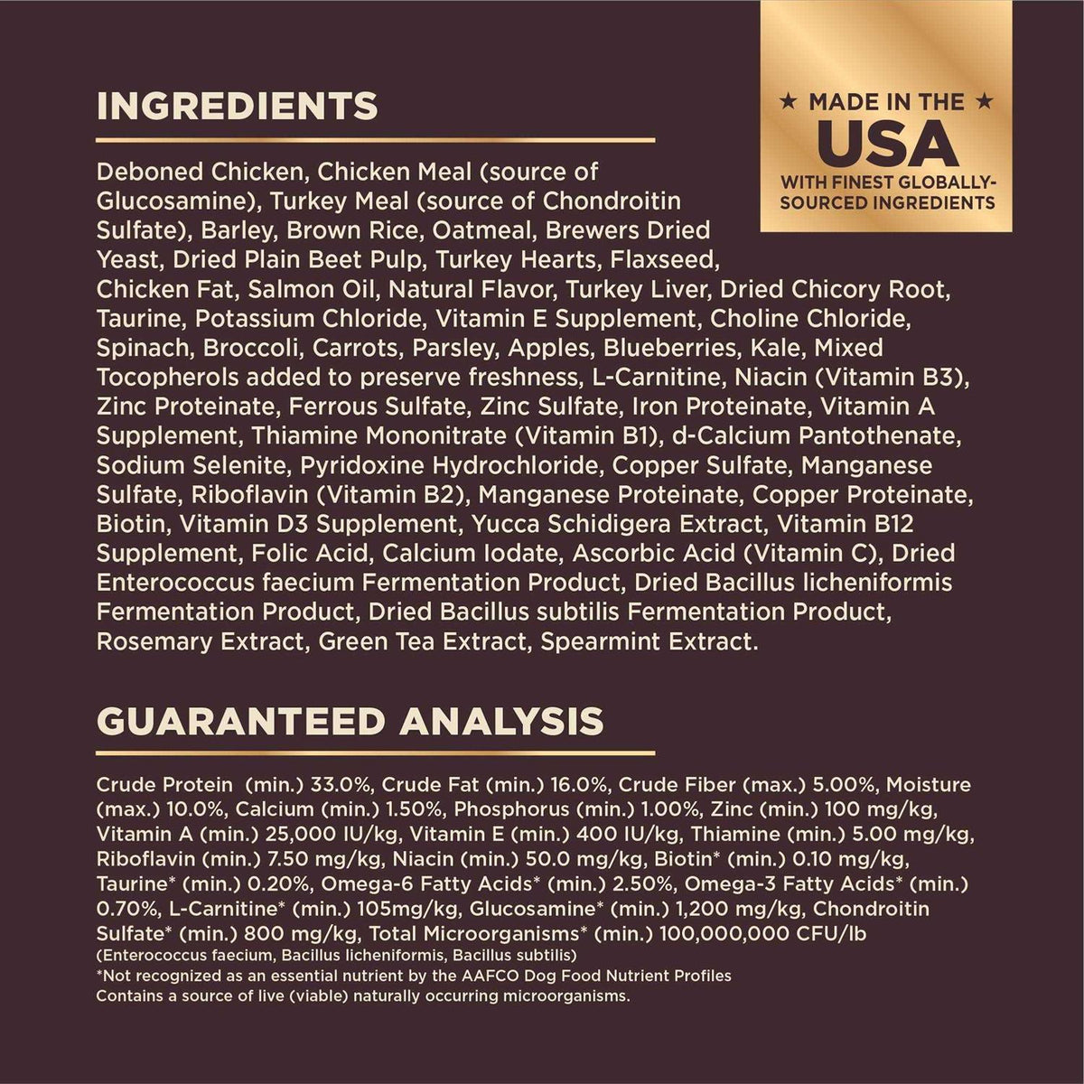 Large Breed Adult Dog Food C605
