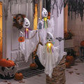 White Ghosts Halloween Decoration Set of 3 Y4764
