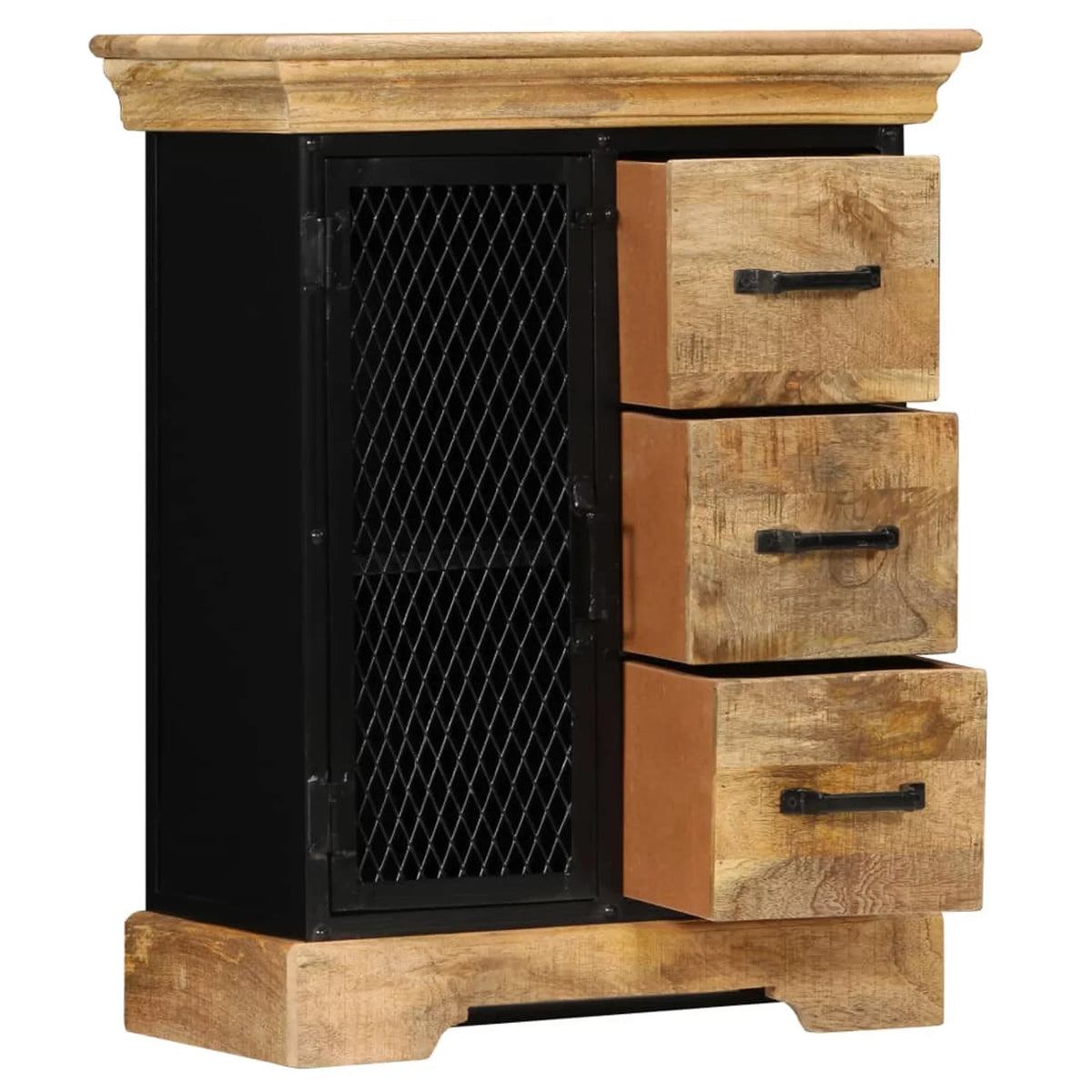 Solid Mango Wood Sideboard M595998