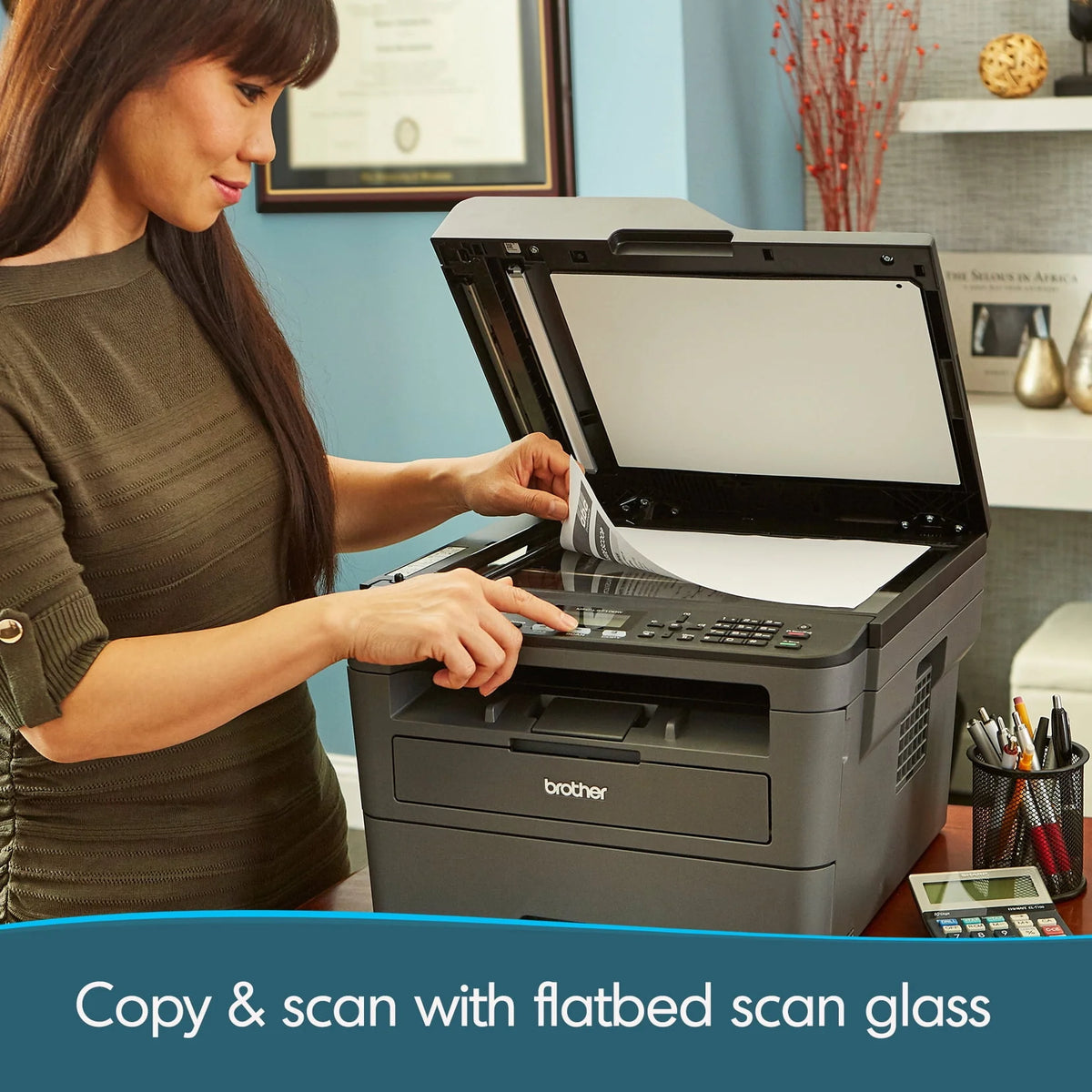 Compact Laser All-in-One Printer with Duplex Printing O9747