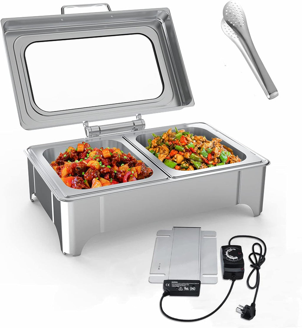 Chafing Dish Buffet Set Electric Plate Heating K121