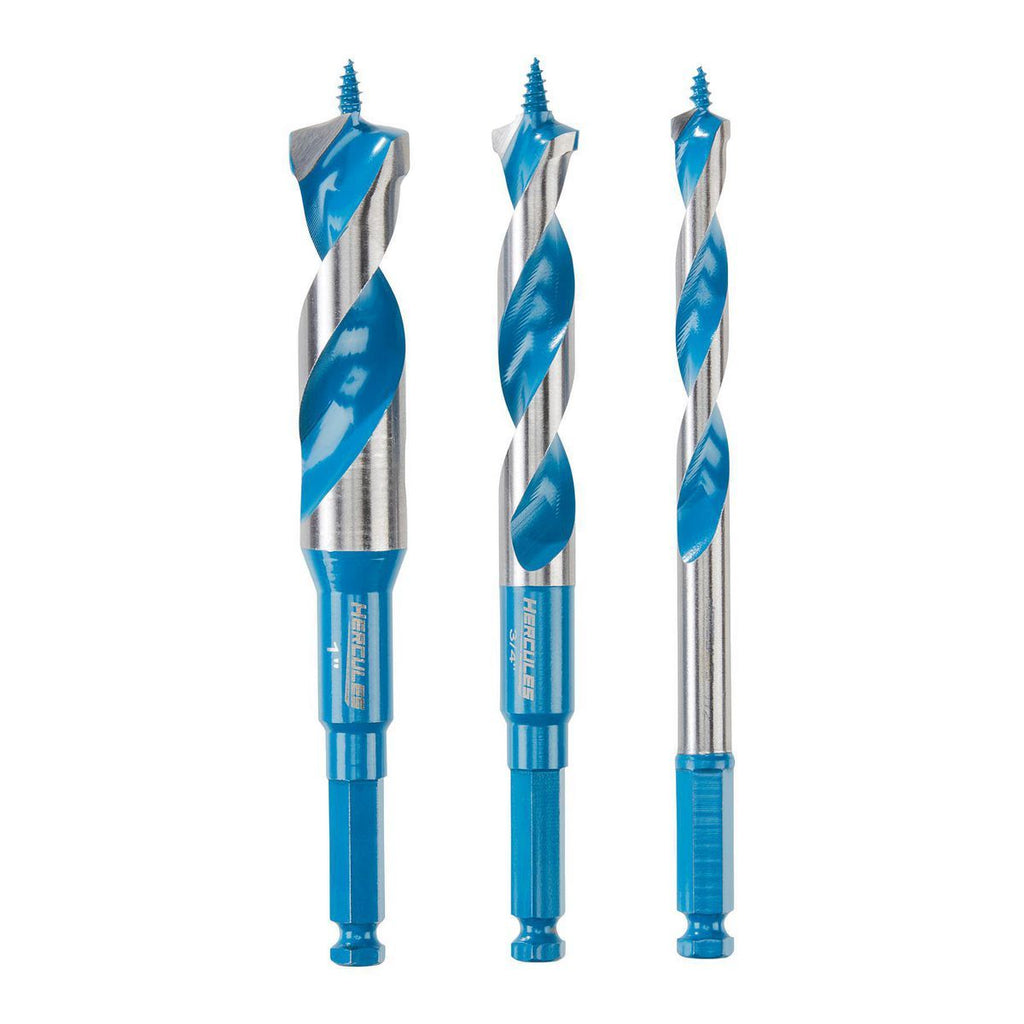 7-1/2 in. 3-Piece Auger Bit Set W54123