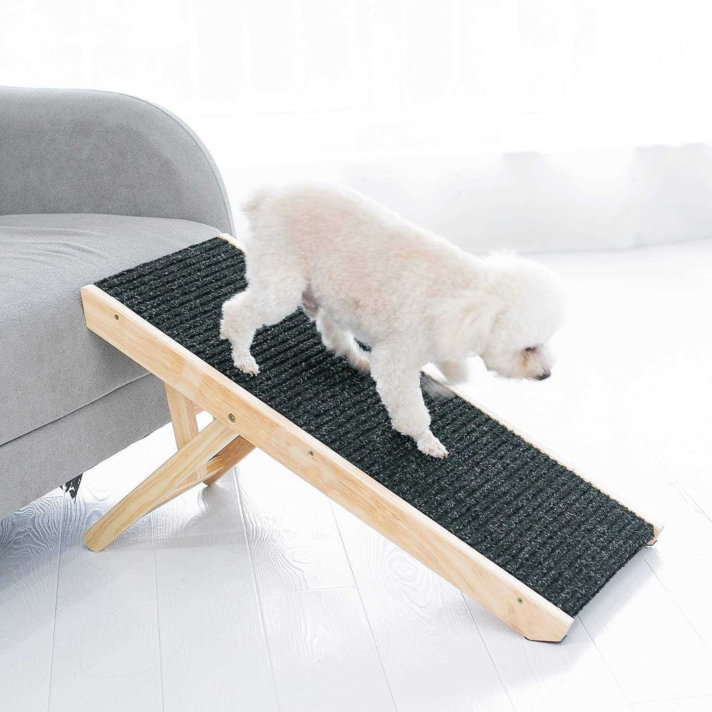 19 Tall Adjustable Wooden Folding Portable Dog & Cat Ramp P168724