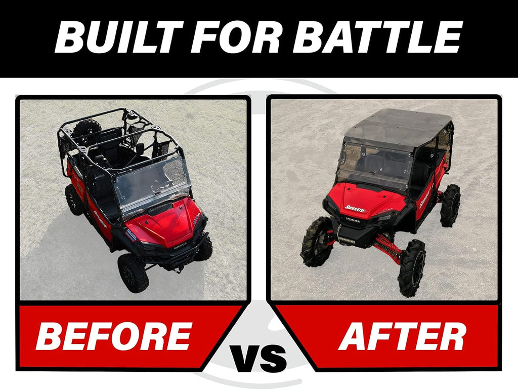 Dark Tinted 1/4 Thick Polycarbonate Roof for Honda Pioneer 1000-5 N824