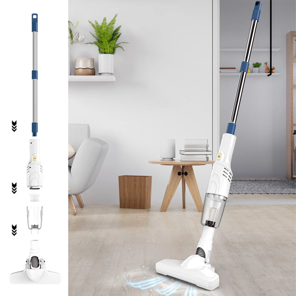 Cordless Stick Vacuum with 30 Mins Runtime P855
