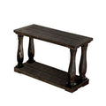Rustic Sofa Table, Weathered Walnut, Brown R395