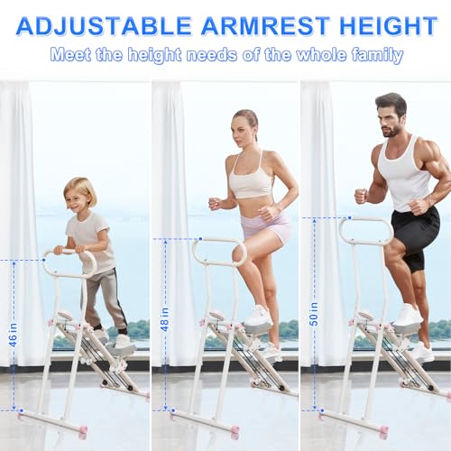 Folding Vertical Climber with Adjustable Handlebar D44638