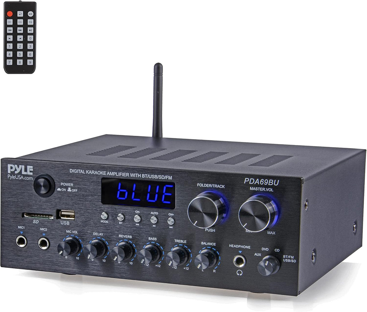 300W Dual Channel Bluetooth Home Audio Amplifier Receiver K2315