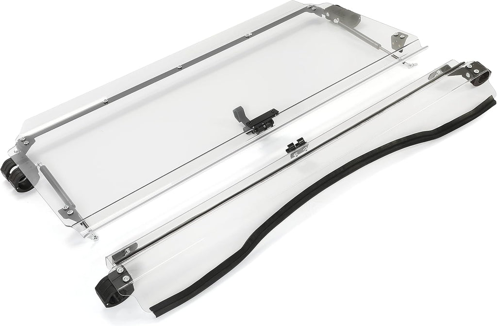 Clear Folding Windshield with Gas Spring R940499