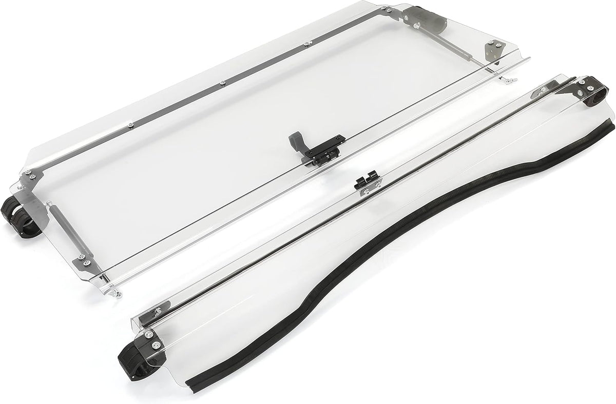 Clear Folding Windshield with Gas Spring R940499