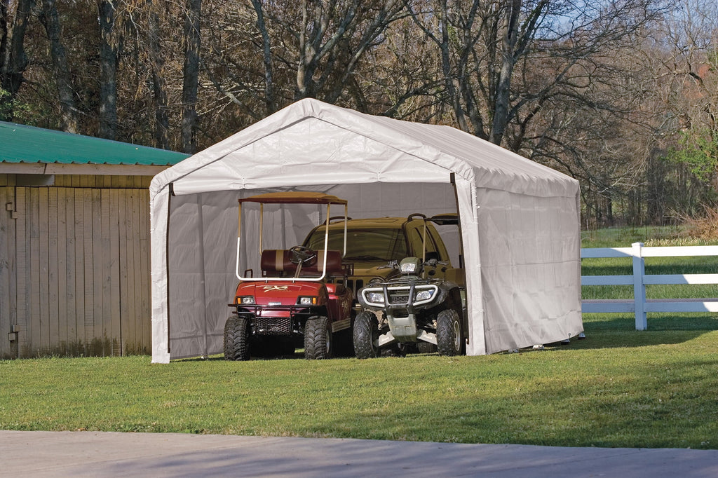 12' x 30' White Canopy Enclosure Kit J2482