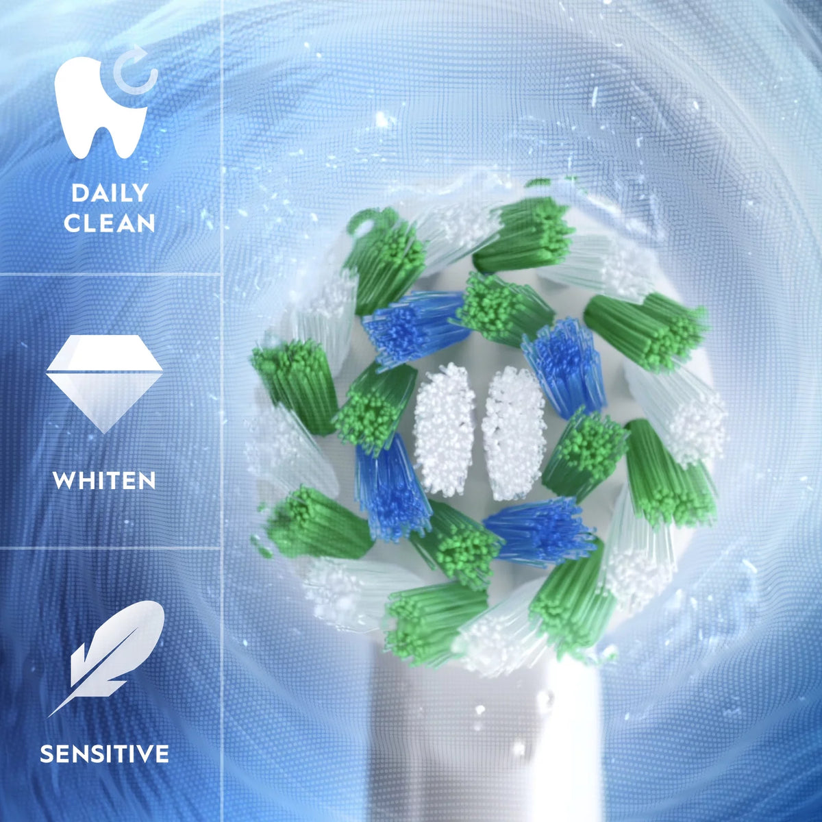 White Rechargeable Electric Toothbrush S870718