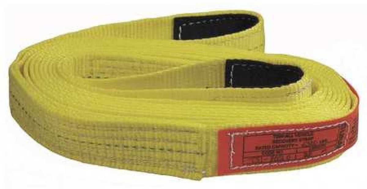 Yellow 20 ft Tow Strap F7878