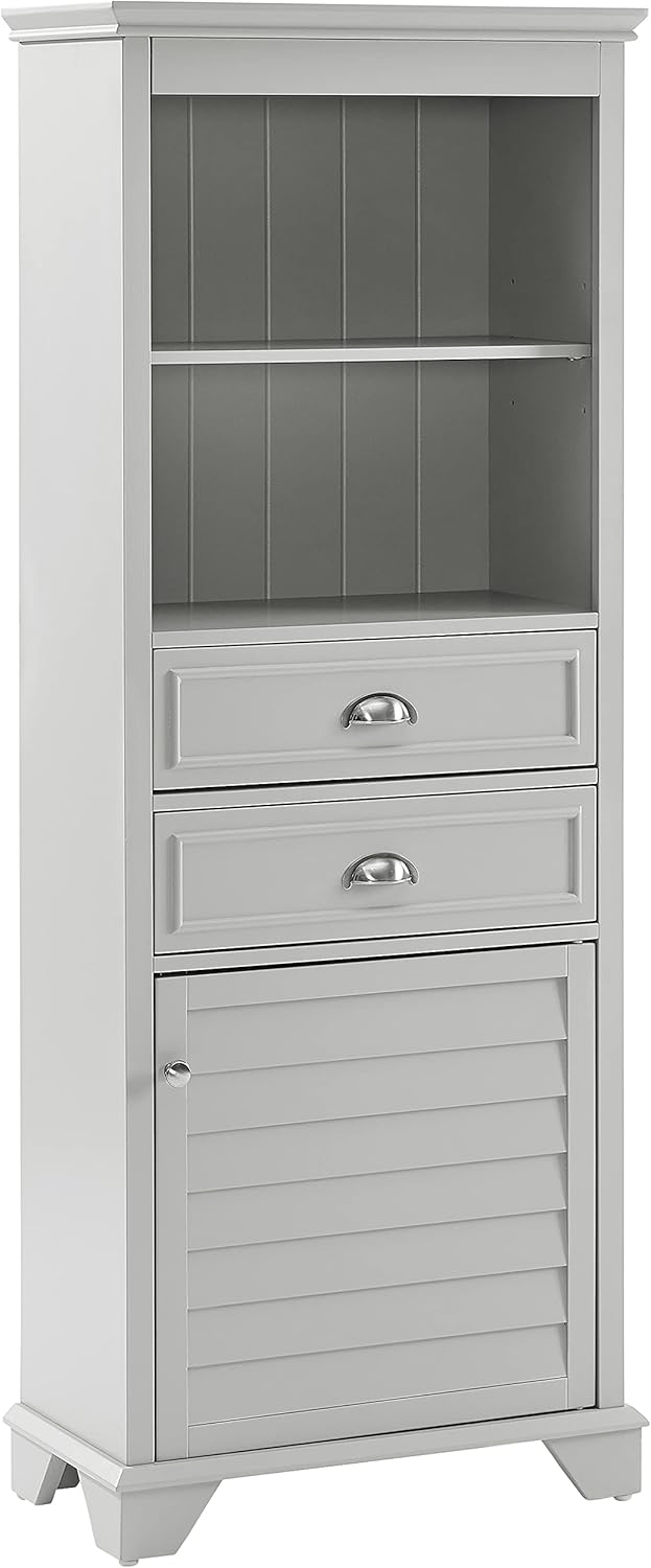 Espresso Tall Bathroom Cabinet U6765