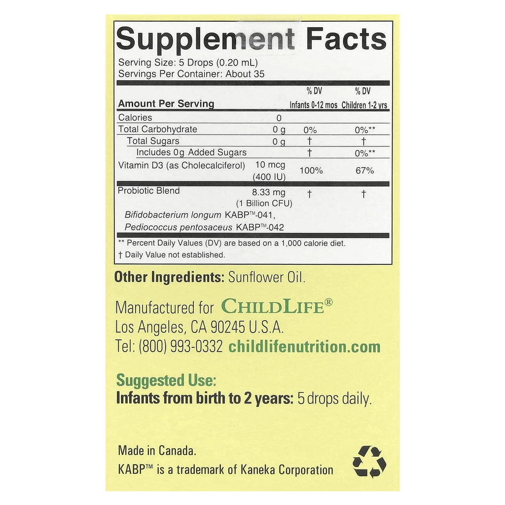 Probiotic Drops 0.27 fl oz E921