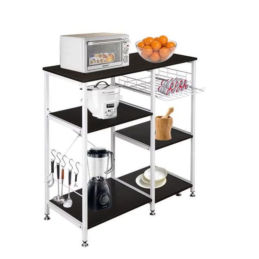 35.5" 3-Tier Kitchen Baker's Rack Dark Brown L3619