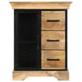 Solid Mango Wood Sideboard M595998