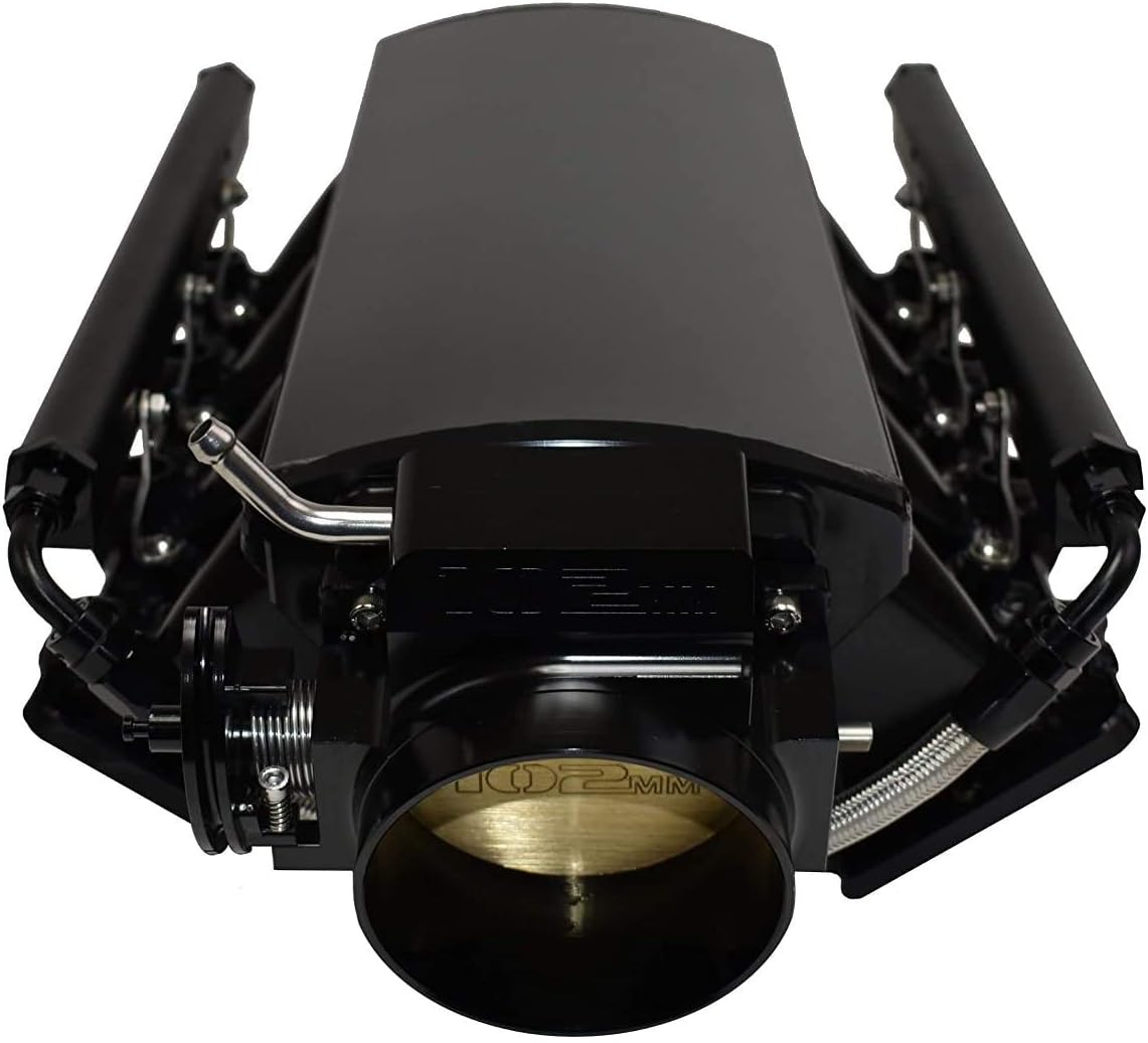 102mm Throttle Body Intake Manifold Black O689988