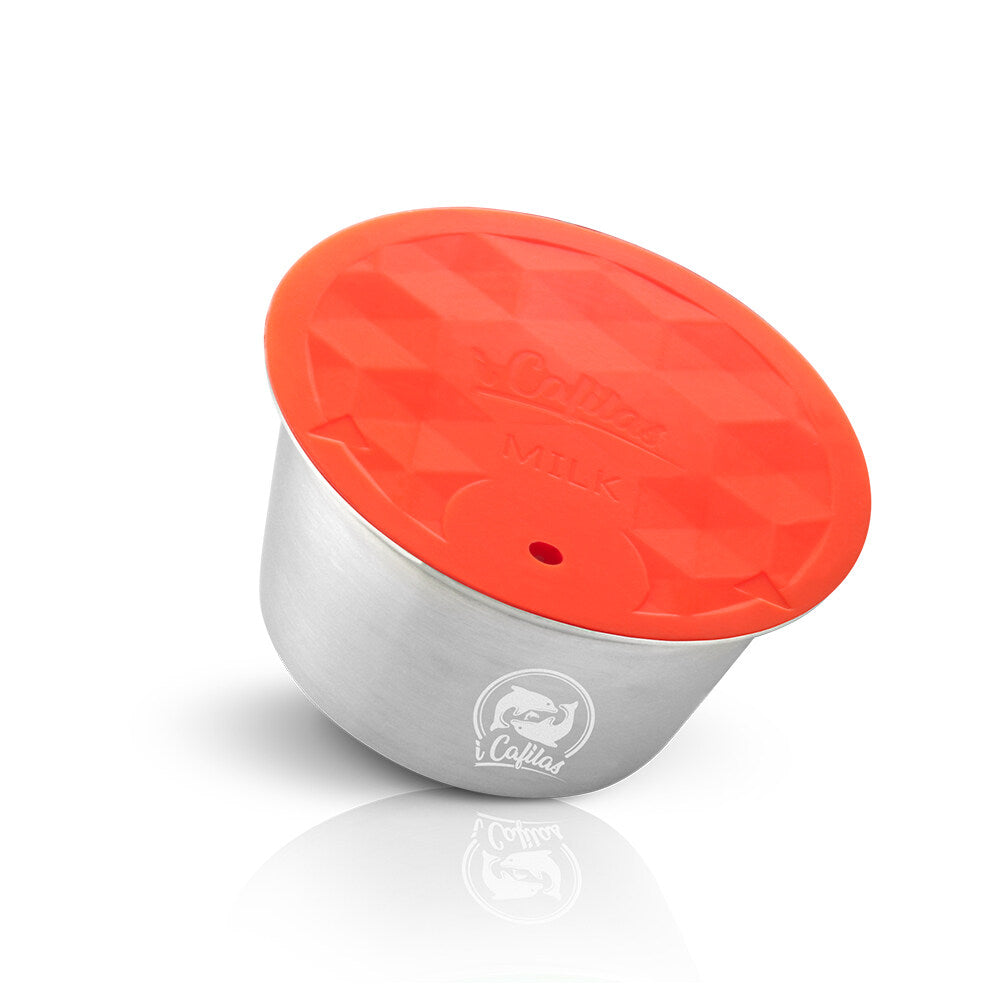 Reusable Stainless Steel Milk Capsule Compatible with Dolce Gusto T902