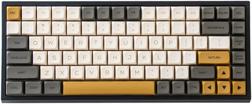 Hot Swappable Mechanical Keyboard 84-Key RGB Backlit Black E7050