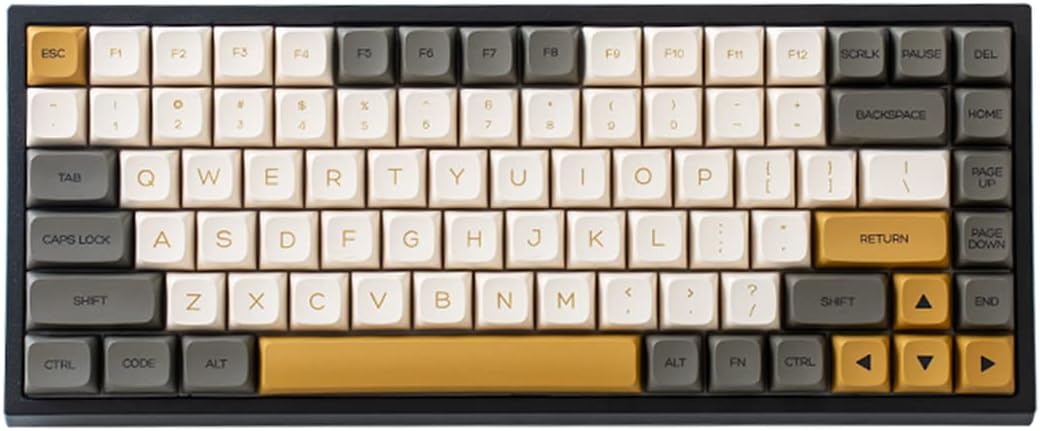 Hot Swappable Mechanical Keyboard 84-Key RGB Backlit Black E7050