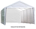12' x 30' White Canopy Enclosure Kit J2482