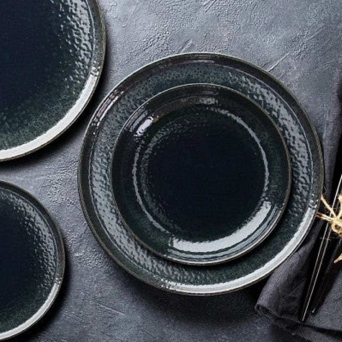 Blue Stoneware Bowl A8523