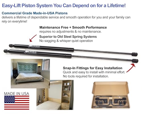 Queen Size Murphy Bed Hardware Kit Z552