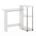 Corner Computer Desk with Bookshelf T82406