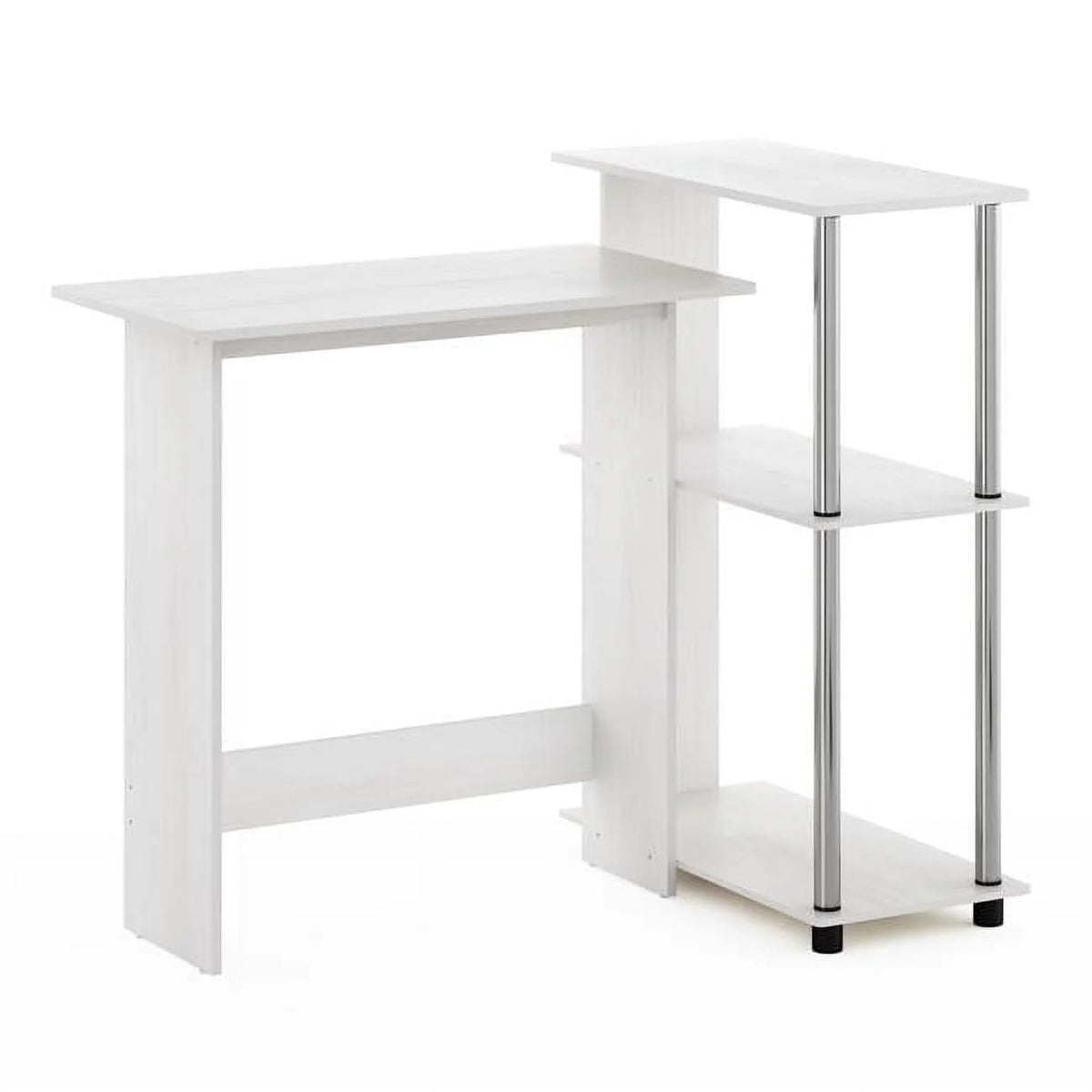 Corner Computer Desk with Bookshelf T82406