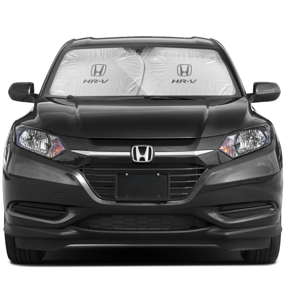 Dual Panels Folding Windshield Sun Shade S312
