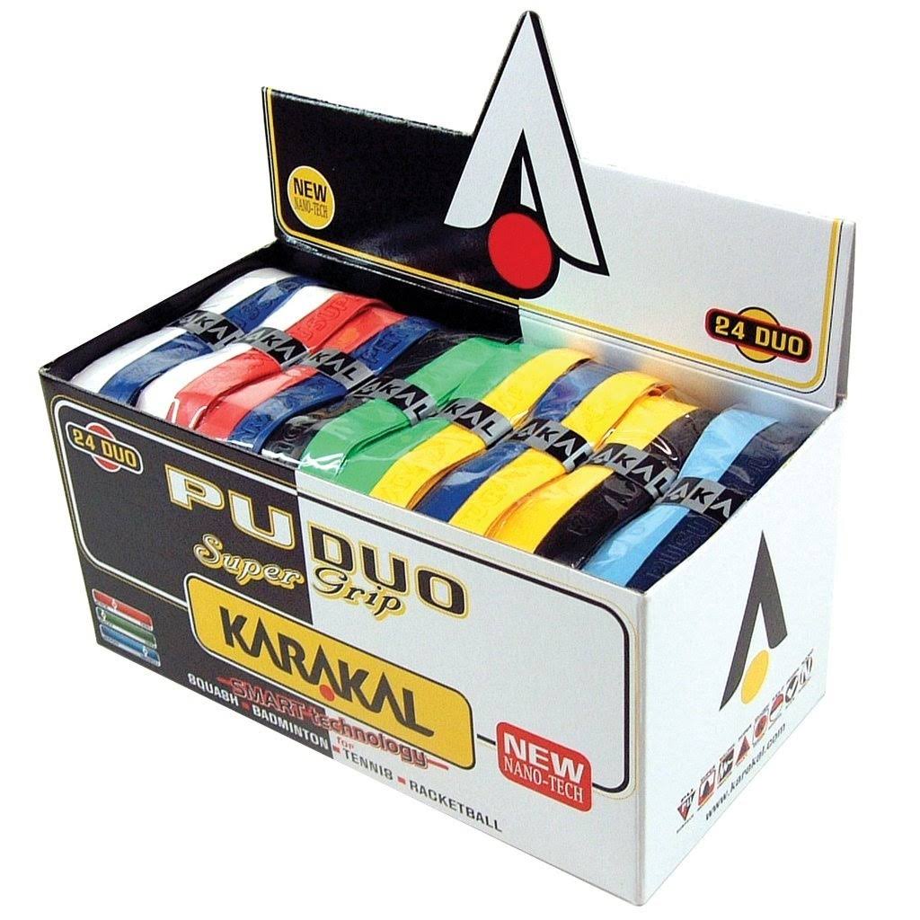 Assorted Duo Colours Universal PU Replacement Grip (Box of 24) D974001
