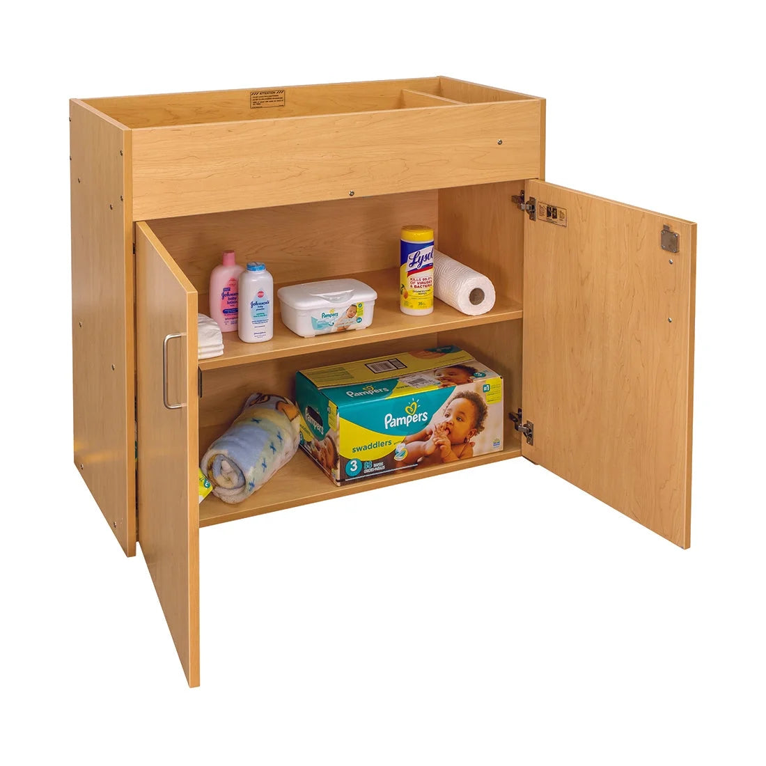 Maple Wood Infant Diaper Changing Table F24620