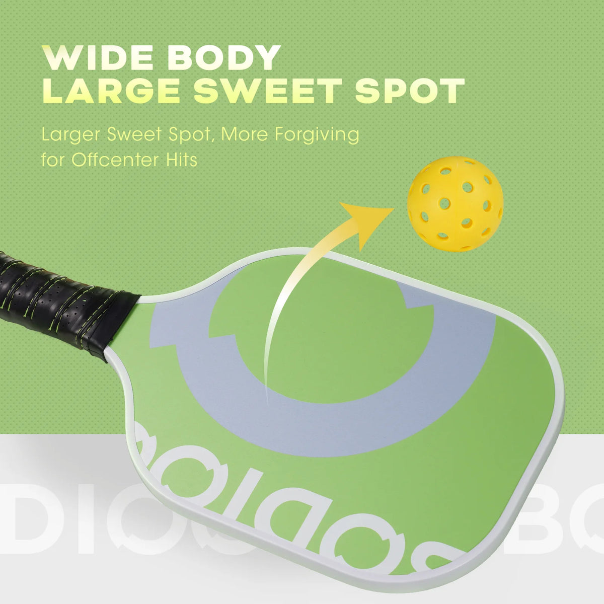 Pickleball Paddle Set with 4 Pickleball Carry Bag Fiberglass N929988