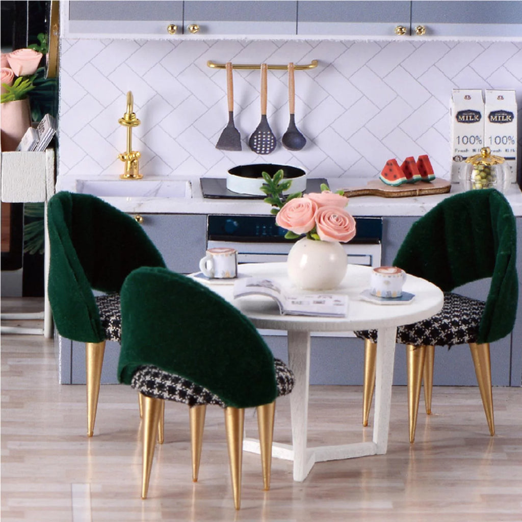 Building Toys with Furniture Accessories DIY Doll House C501
