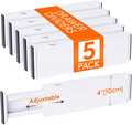 5 Pack Plastic Adjustable Drawer Dividers Z5929