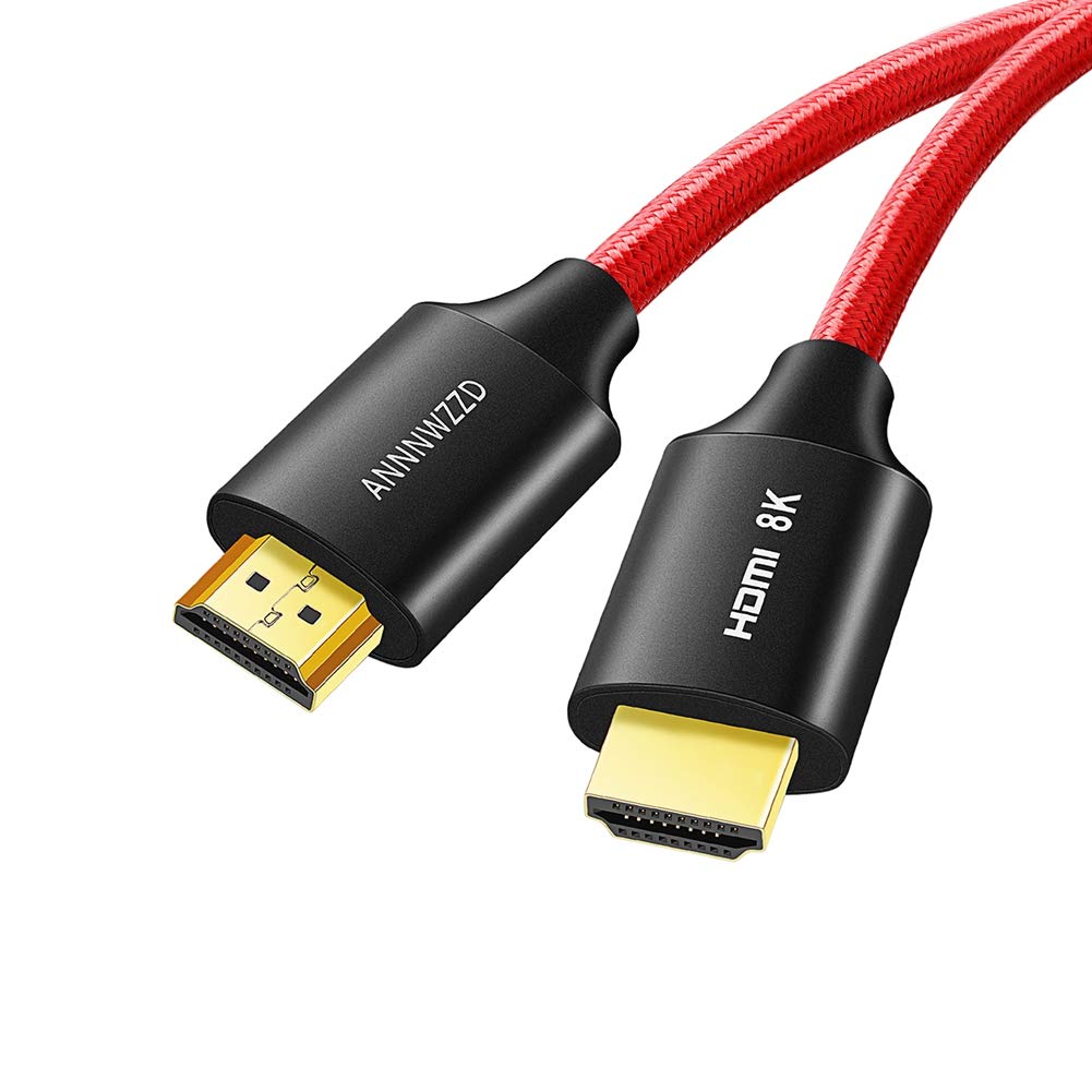 Fiber Optic HDMI 2.1 8K Cable, 48Gbps, 328FT, Black B8265