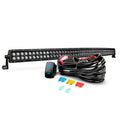 50 inch 288W Curved Spot Flood Combo LED Light Bar with 1pc 14AWG 12V 5Pin Rocker Switch G873
