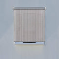 Off-White Cordless PVC Solar Exterior Roller Shade X73177