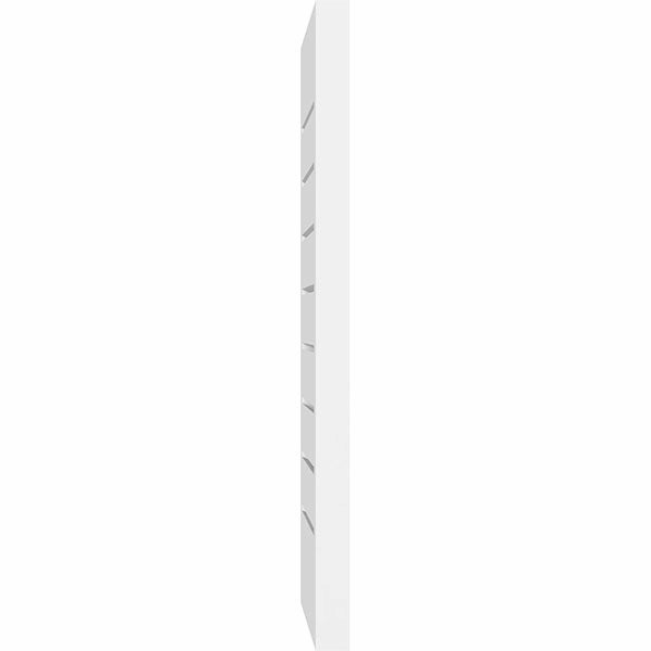 Vertical Surface Mount PVC Gable Vent B170